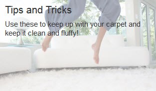 Carpet cleaning tricks and tips